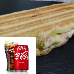 panini + bebida