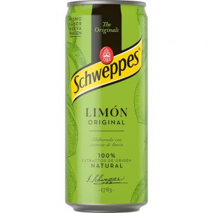 Schweppes Limón lata 330ml