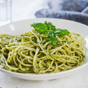 Spaghetti al pesto