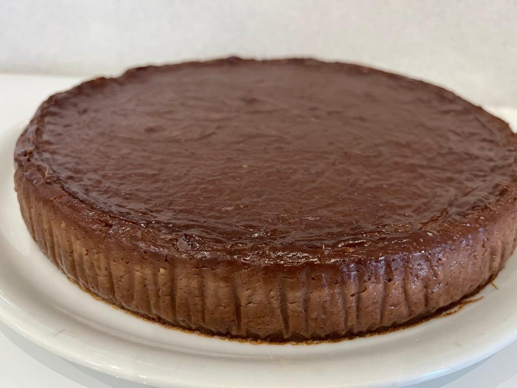 flan de chocolate