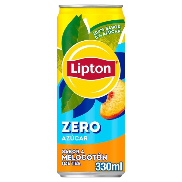 Ice Tea Lipton Melocotón sin azúcar - lata 330ml